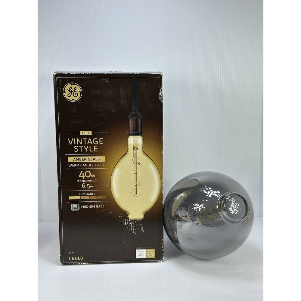 2 PLarge Vintage Style LED‎ Glass Light Bulb Decorative BT56 1-300 Lumens 1-200